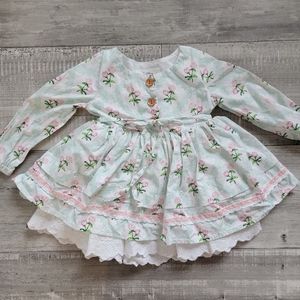 SweetHoney Margo Dress - Sky Blue Petit Four - 18M